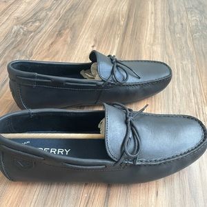 Sperry Mens Wave Driver 1-eye Black size 10.5